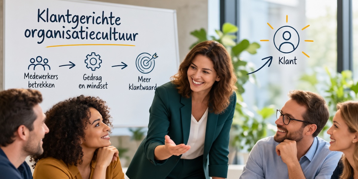 Klantgerichte organisatiecultuur bouwen: de rol van HR in 5 hefbomen